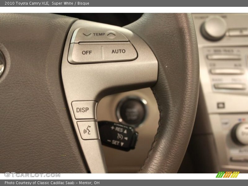 Super White / Bisque 2010 Toyota Camry XLE