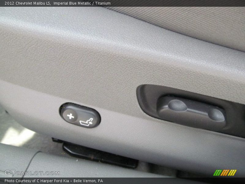 Imperial Blue Metallic / Titanium 2012 Chevrolet Malibu LS