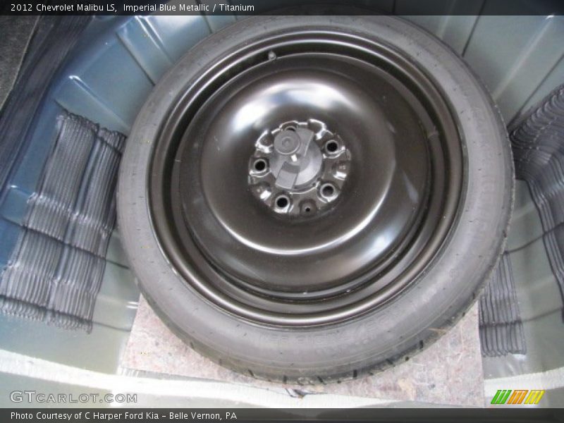 Imperial Blue Metallic / Titanium 2012 Chevrolet Malibu LS