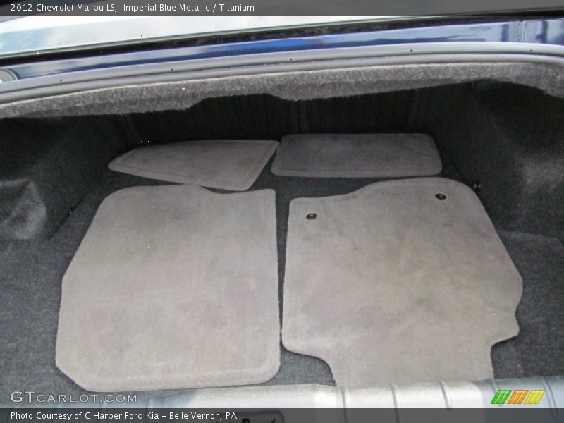  2012 Malibu LS Trunk