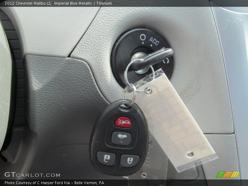 Keys of 2012 Malibu LS