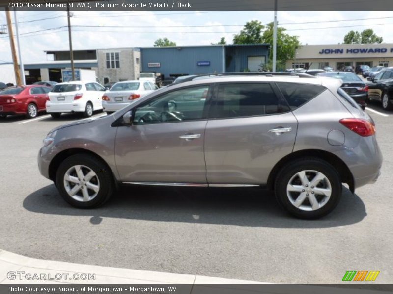 Platinum Graphite Metallic / Black 2010 Nissan Murano SL AWD