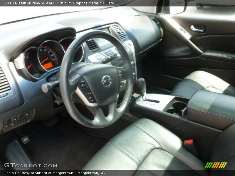 Platinum Graphite Metallic / Black 2010 Nissan Murano SL AWD
