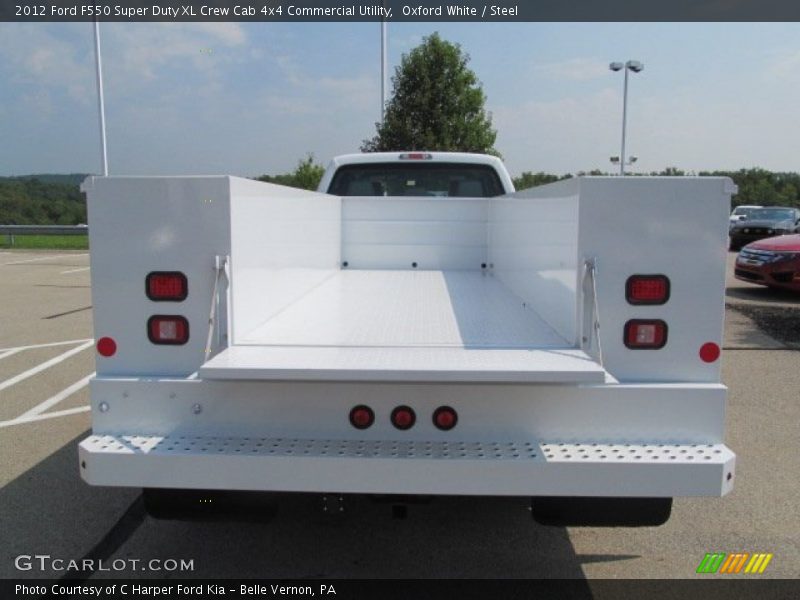  2012 F550 Super Duty XL Crew Cab 4x4 Commercial Utility Trunk