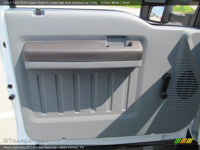 Door Panel of 2012 F550 Super Duty XL Crew Cab 4x4 Commercial Utility