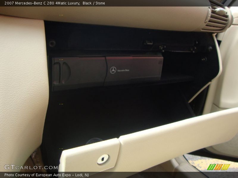 Black / Stone 2007 Mercedes-Benz C 280 4Matic Luxury