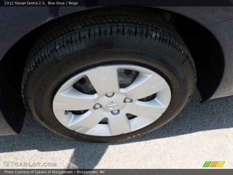 Blue Onyx / Beige 2012 Nissan Sentra 2.0