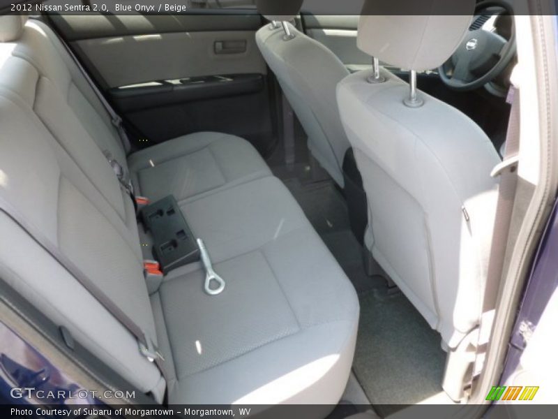 Blue Onyx / Beige 2012 Nissan Sentra 2.0