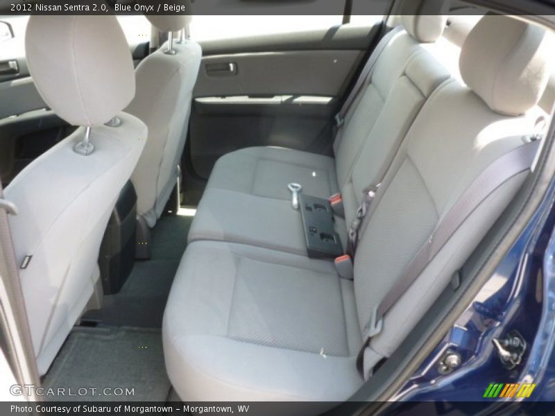 Blue Onyx / Beige 2012 Nissan Sentra 2.0