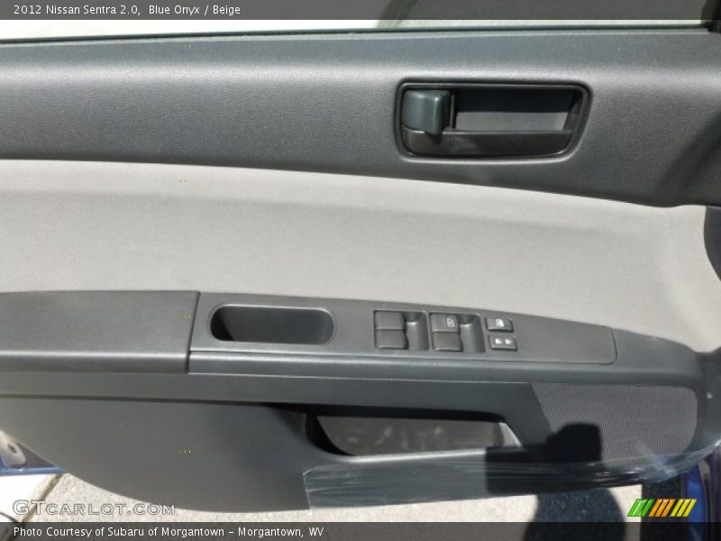 Blue Onyx / Beige 2012 Nissan Sentra 2.0