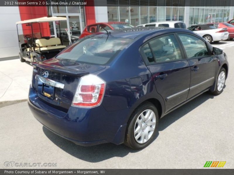 Blue Onyx / Charcoal 2012 Nissan Sentra 2.0 S