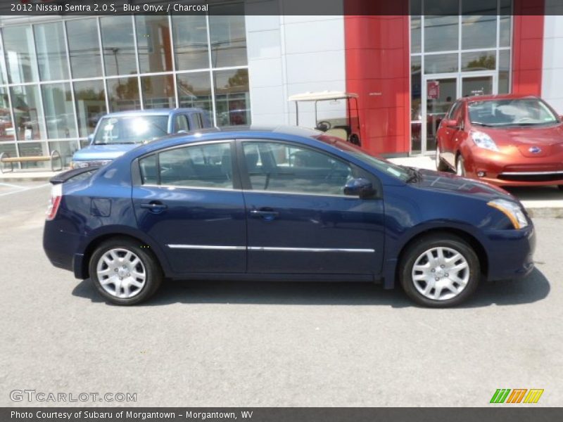 Blue Onyx / Charcoal 2012 Nissan Sentra 2.0 S