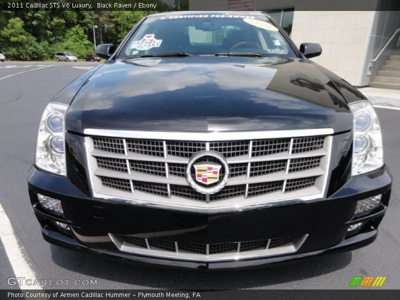 Black Raven / Ebony 2011 Cadillac STS V6 Luxury