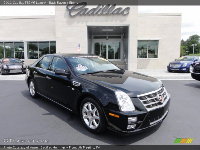 Black Raven / Ebony 2011 Cadillac STS V6 Luxury