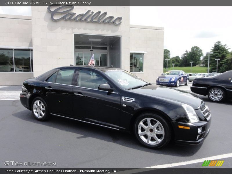 Black Raven / Ebony 2011 Cadillac STS V6 Luxury