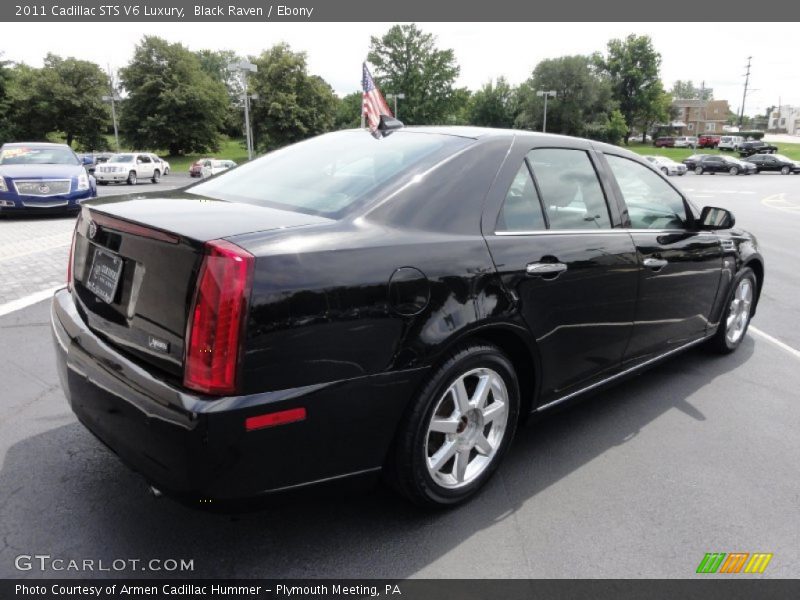Black Raven / Ebony 2011 Cadillac STS V6 Luxury
