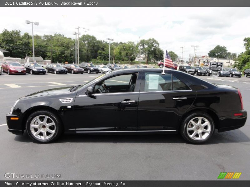 Black Raven / Ebony 2011 Cadillac STS V6 Luxury