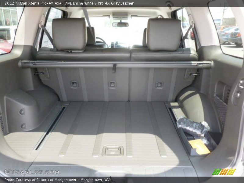 Avalanche White / Pro 4X Gray Leather 2012 Nissan Xterra Pro-4X 4x4