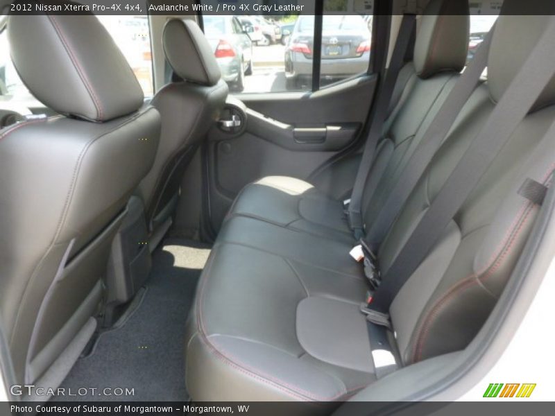 Avalanche White / Pro 4X Gray Leather 2012 Nissan Xterra Pro-4X 4x4