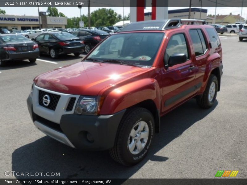 Lava Red / Gray 2012 Nissan Xterra S 4x4