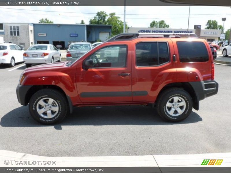Lava Red / Gray 2012 Nissan Xterra S 4x4