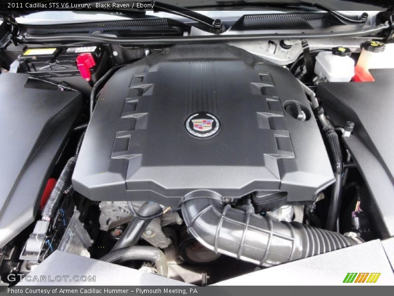 Black Raven / Ebony 2011 Cadillac STS V6 Luxury