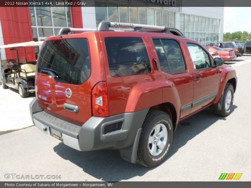 Lava Red / Gray 2012 Nissan Xterra S 4x4