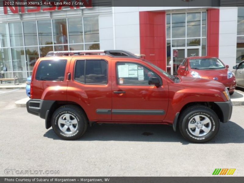Lava Red / Gray 2012 Nissan Xterra S 4x4