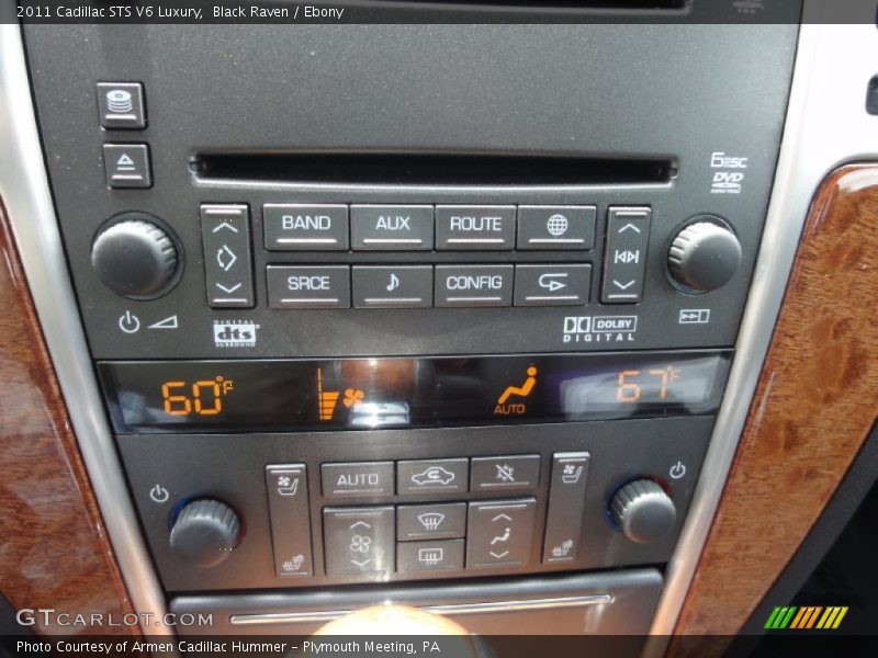 Black Raven / Ebony 2011 Cadillac STS V6 Luxury