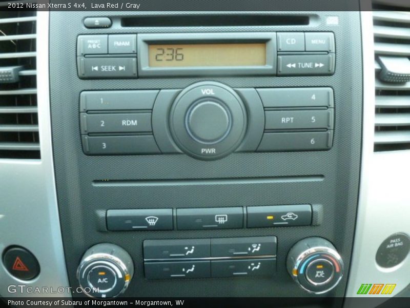 Lava Red / Gray 2012 Nissan Xterra S 4x4