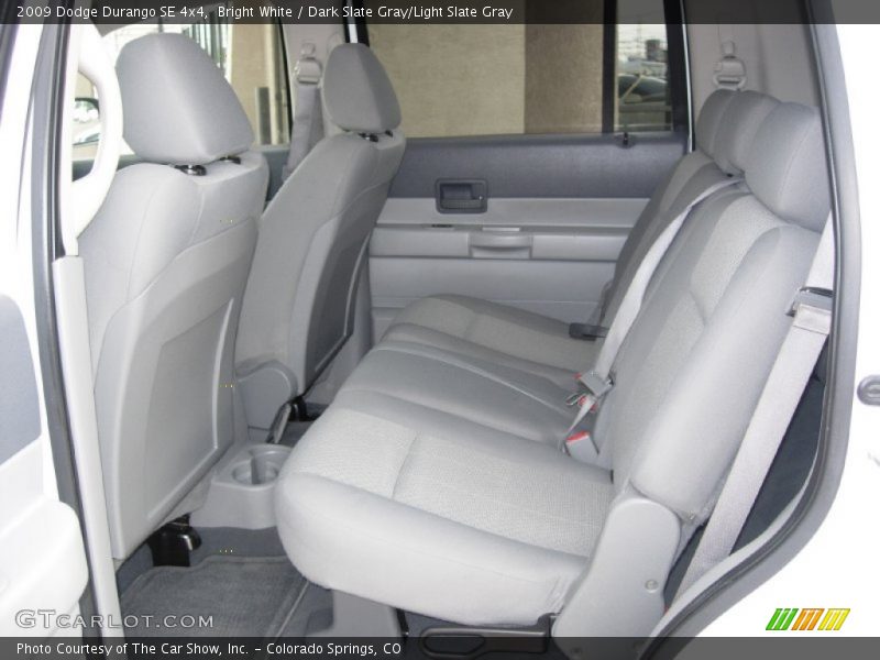 Rear Seat of 2009 Durango SE 4x4