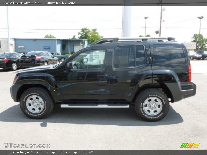 Super Black / Gray 2012 Nissan Xterra X 4x4