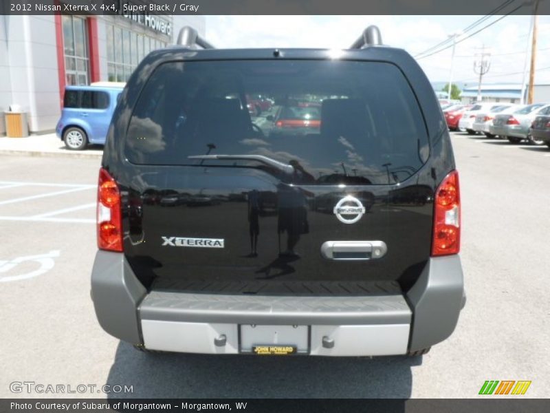 Super Black / Gray 2012 Nissan Xterra X 4x4