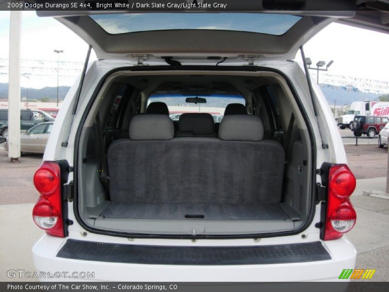 Bright White / Dark Slate Gray/Light Slate Gray 2009 Dodge Durango SE 4x4
