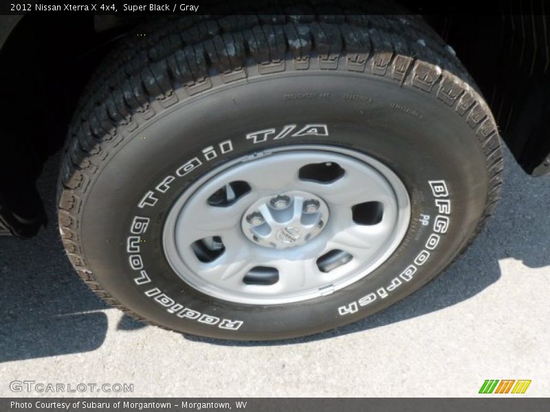 Super Black / Gray 2012 Nissan Xterra X 4x4