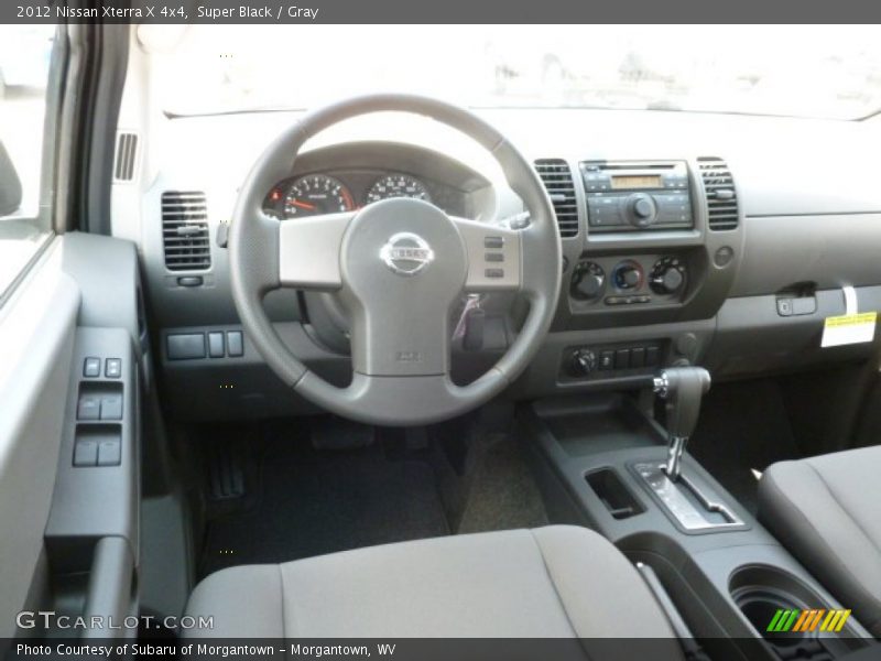 Super Black / Gray 2012 Nissan Xterra X 4x4