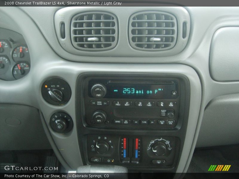 Silverstone Metallic / Light Gray 2008 Chevrolet TrailBlazer LS 4x4