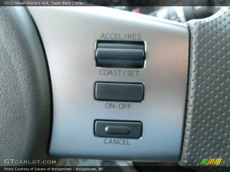 Super Black / Gray 2012 Nissan Xterra X 4x4