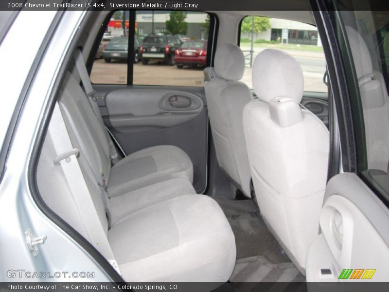Silverstone Metallic / Light Gray 2008 Chevrolet TrailBlazer LS 4x4