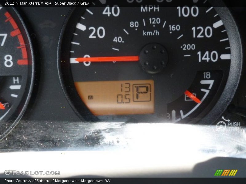 Super Black / Gray 2012 Nissan Xterra X 4x4