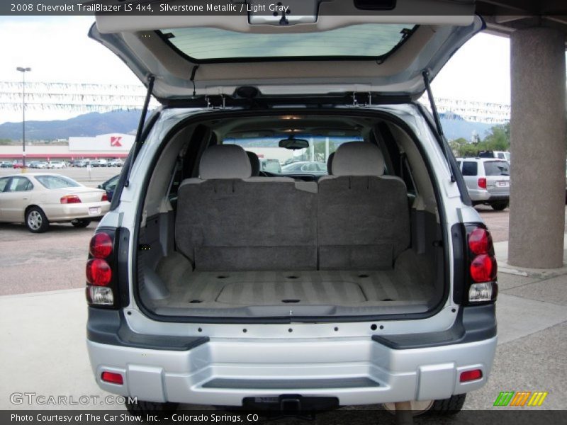Silverstone Metallic / Light Gray 2008 Chevrolet TrailBlazer LS 4x4
