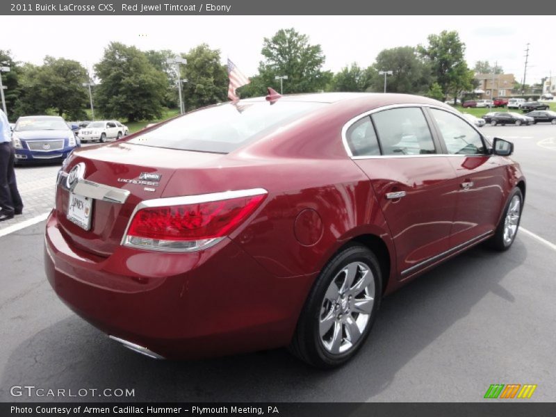 Red Jewel Tintcoat / Ebony 2011 Buick LaCrosse CXS