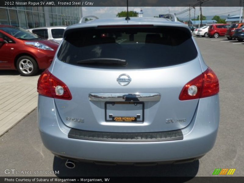 Frosted Steel / Gray 2012 Nissan Rogue SV AWD