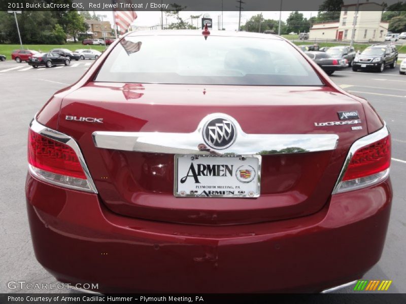Red Jewel Tintcoat / Ebony 2011 Buick LaCrosse CXS