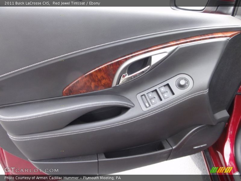 Red Jewel Tintcoat / Ebony 2011 Buick LaCrosse CXS