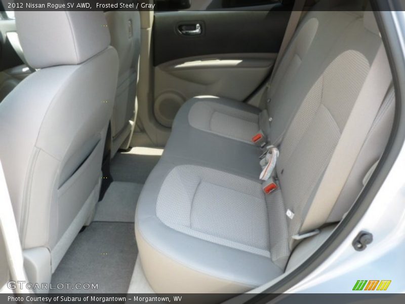 Frosted Steel / Gray 2012 Nissan Rogue SV AWD