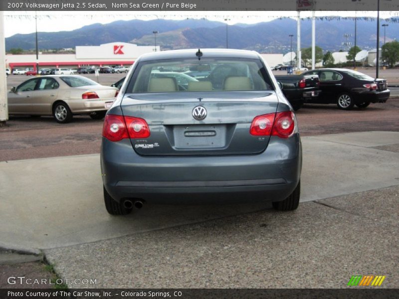 North Sea Green / Pure Beige 2007 Volkswagen Jetta 2.5 Sedan