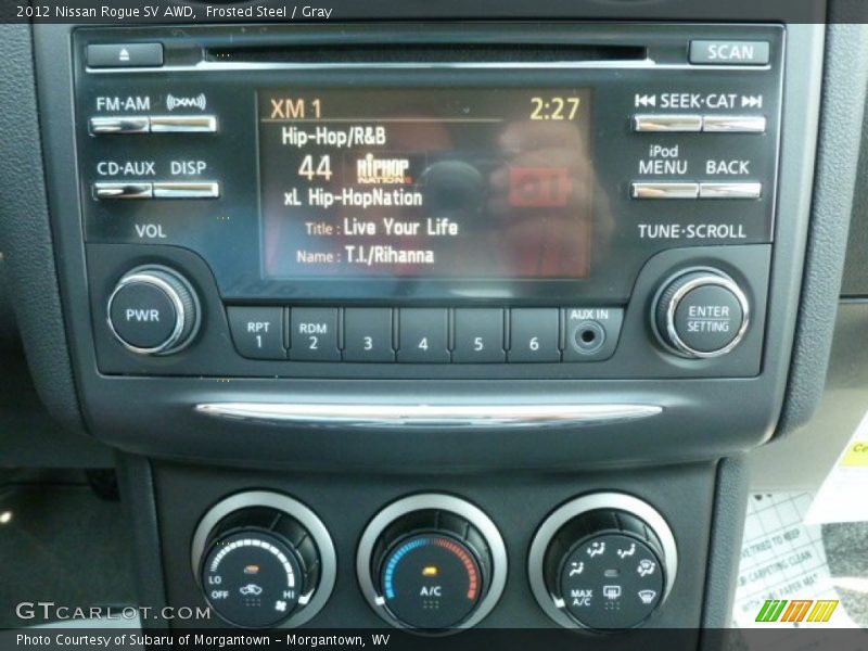 Frosted Steel / Gray 2012 Nissan Rogue SV AWD