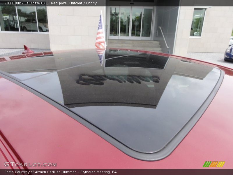 Red Jewel Tintcoat / Ebony 2011 Buick LaCrosse CXS