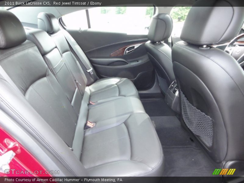 Rear Seat of 2011 LaCrosse CXS